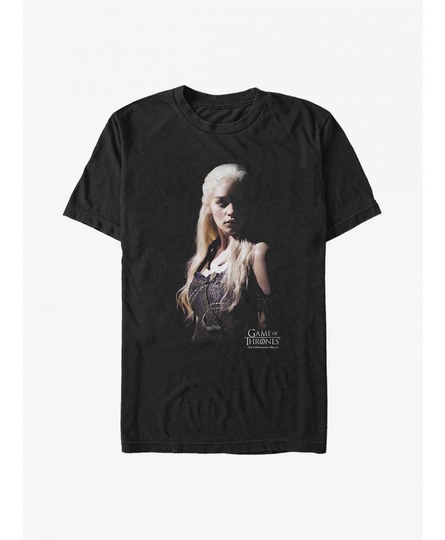 Huge Discount Game of Thrones Daenerys Targaryen Shadow Big & Tall T-Shirt $10.52 T-Shirts