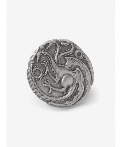 Trendy Game of Thrones Targaryen Dragon Antiqued Lapel Pin $8.76 Pins