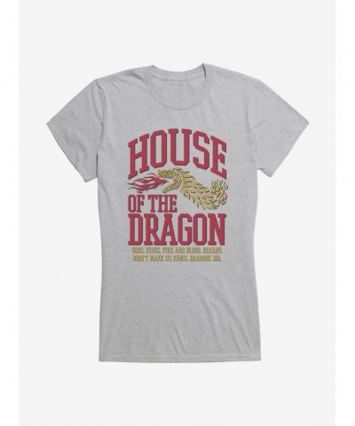 High Quality House of the Dragon Make Us Kings Girls T-Shirt $6.57 T-Shirts