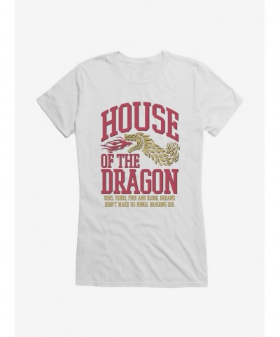 High Quality House of the Dragon Make Us Kings Girls T-Shirt $6.57 T-Shirts