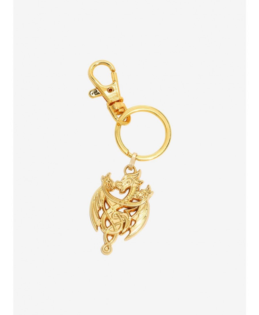 Premium House Of The Dragon Three Dragon Key Chain $3.88 Key Chains