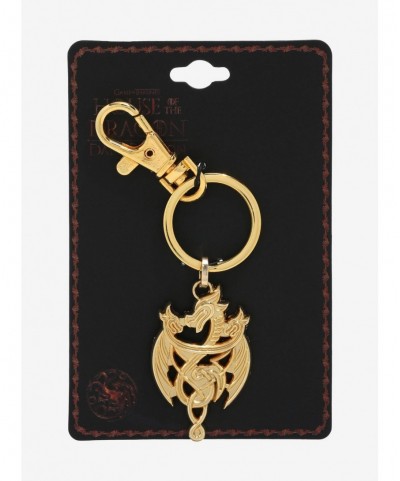 Premium House Of The Dragon Three Dragon Key Chain $3.88 Key Chains