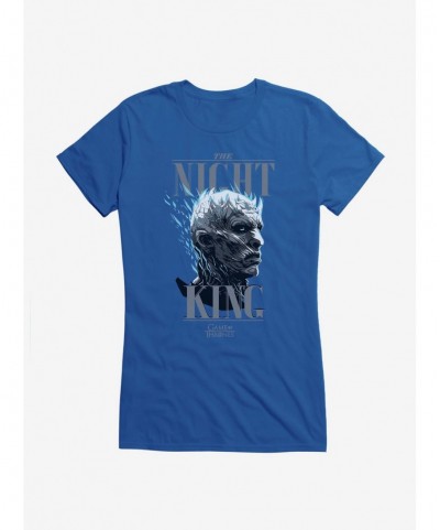 Premium Game Of Thrones The Night King Girls T-Shirt $9.96 T-Shirts