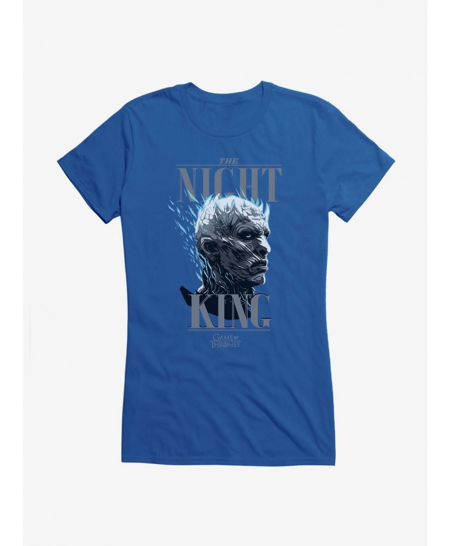 Premium Game Of Thrones The Night King Girls T-Shirt $9.96 T-Shirts