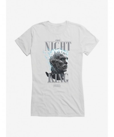 Premium Game Of Thrones The Night King Girls T-Shirt $9.96 T-Shirts