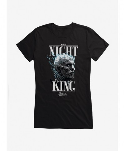 Premium Game Of Thrones The Night King Girls T-Shirt $9.96 T-Shirts