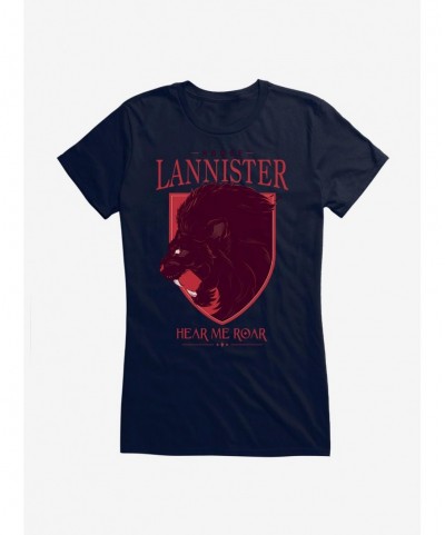 Special Game Of Thrones House Lannister Lion Words Girls T-Shirt $5.98 T-Shirts