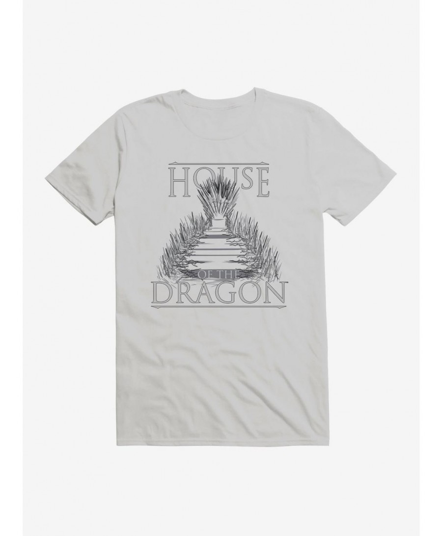 Unique House of the Dragon Road to the Iron Throne T-Shirt $5.74 T-Shirts