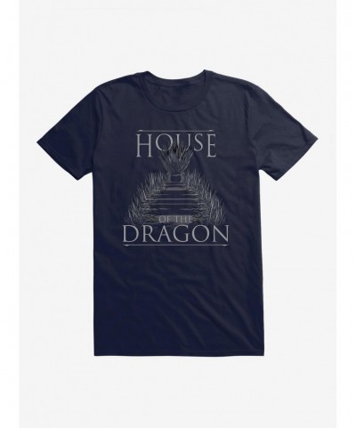 Unique House of the Dragon Road to the Iron Throne T-Shirt $5.74 T-Shirts