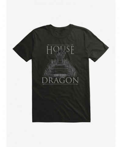 Unique House of the Dragon Road to the Iron Throne T-Shirt $5.74 T-Shirts