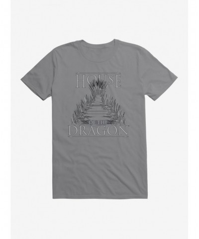 Unique House of the Dragon Road to the Iron Throne T-Shirt $5.74 T-Shirts