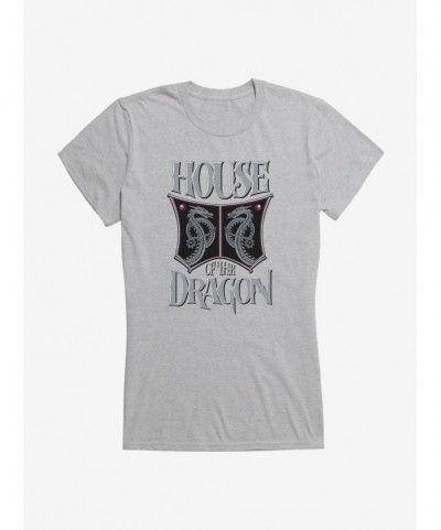 Unique House of the Dragon Twin Dragons Icon Girls T-Shirt $8.17 T-Shirts