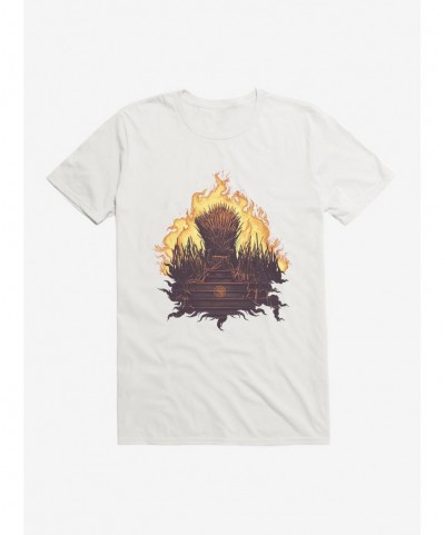 New Arrival House Of The Dragon Fire Throne T-Shirt $8.60 T-Shirts