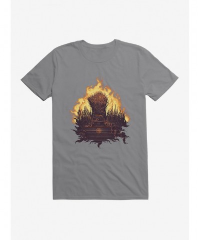 New Arrival House Of The Dragon Fire Throne T-Shirt $8.60 T-Shirts