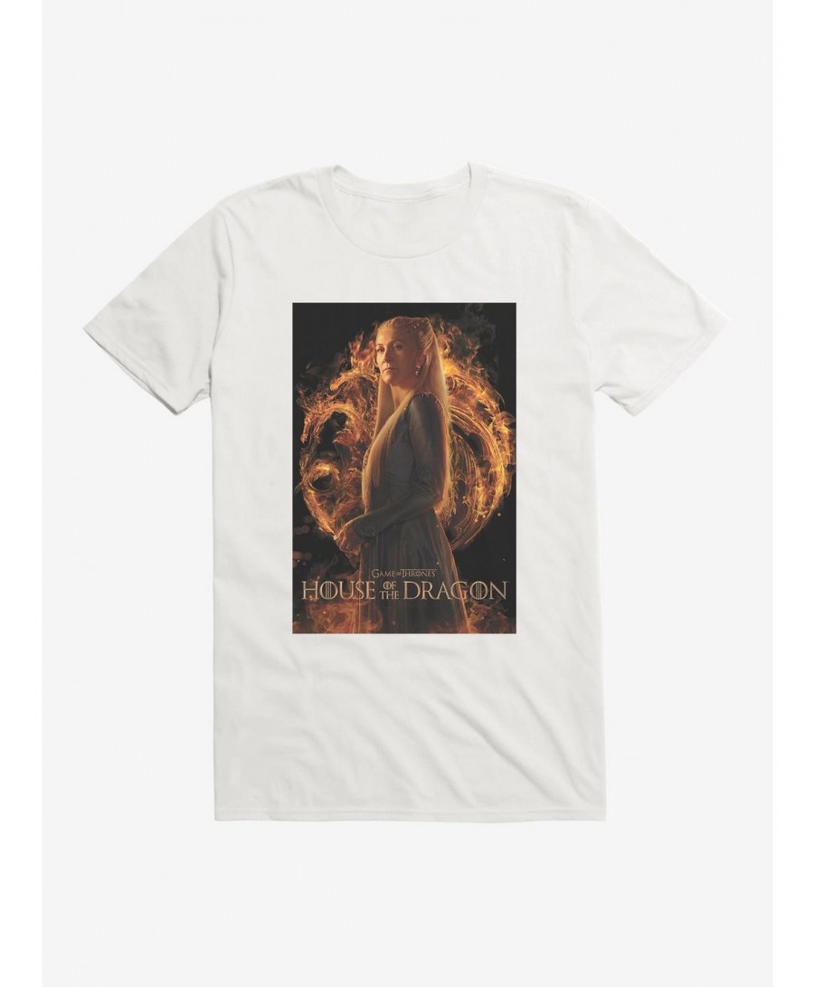 Clearance House Of The Dragon Rhaenys Velaryon T-Shirt $5.93 T-Shirts