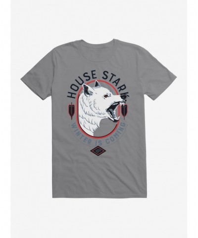 Cheap Sale Game Of Thrones House Stark Winter Is Coming T-Shirt $9.18 T-Shirts