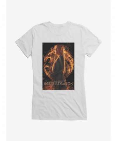 Fashion House Of The Dragon Rhaenys Velaryon Girls T-Shirt $6.97 T-Shirts