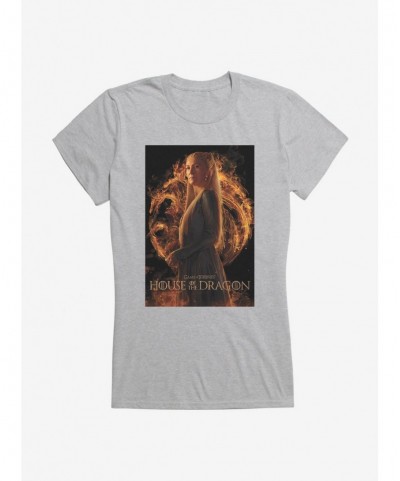 Fashion House Of The Dragon Rhaenys Velaryon Girls T-Shirt $6.97 T-Shirts