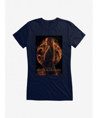 Fashion House Of The Dragon Rhaenys Velaryon Girls T-Shirt $6.97 T-Shirts