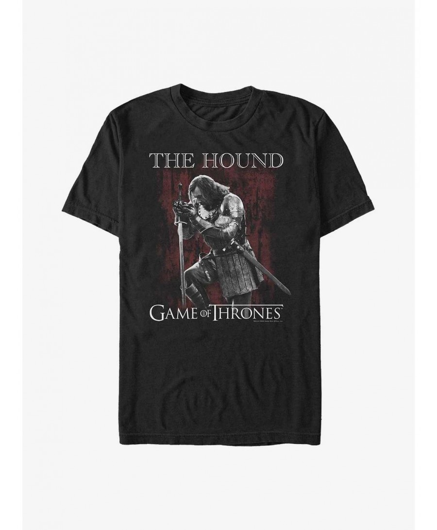 Pre-sale Game Of Thrones The Hound T-Shirt $8.41 T-Shirts