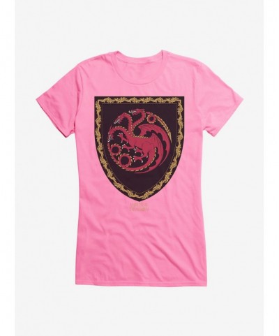 High Quality House of the Dragon House Targaryen Sigil Girls T-Shirt $6.97 T-Shirts