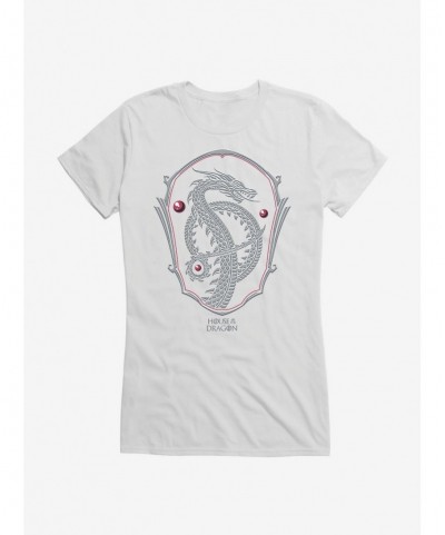 High Quality House of the Dragon Serpent Silhouette Girls T-Shirt $9.96 T-Shirts