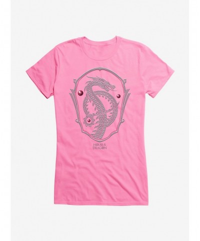 High Quality House of the Dragon Serpent Silhouette Girls T-Shirt $9.96 T-Shirts