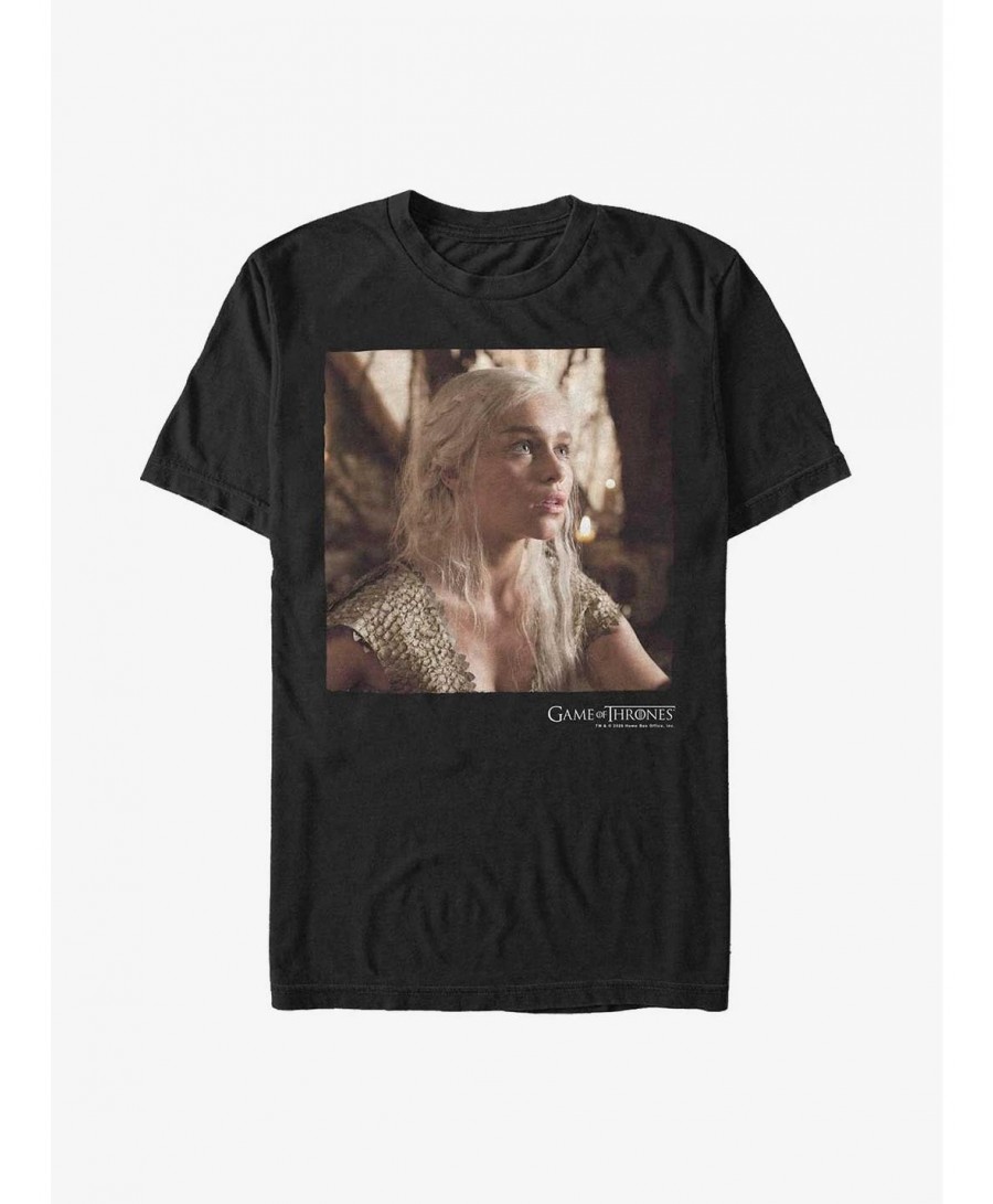 Seasonal Sale Game Of Thrones Daenerys Looking Up T-Shirt $8.41 Others