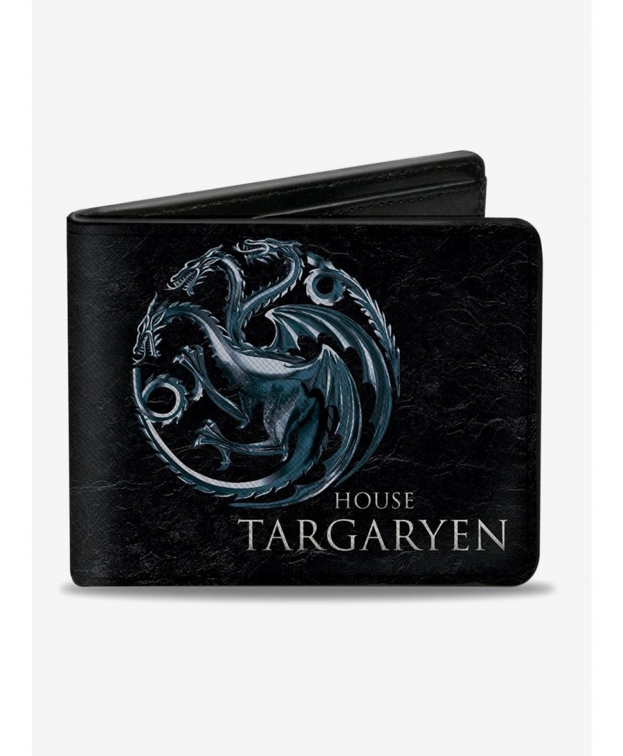 Huge Discount Game of Thrones House of Targaryen Sigil Bifold Wallet $7.94 Wallets