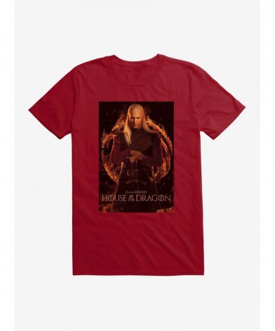 Flash Sale House Of The Dragon Daemon Targaryen T-Shirt $7.46 T-Shirts