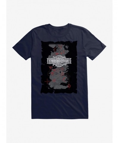 Clearance Game Of Thrones Map T-Shirt $8.99 T-Shirts