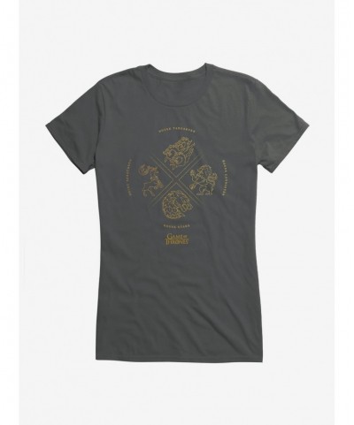 Pre-sale Discount Game Of Thrones Powerful House Sigils Girls T-Shirt $5.98 T-Shirts