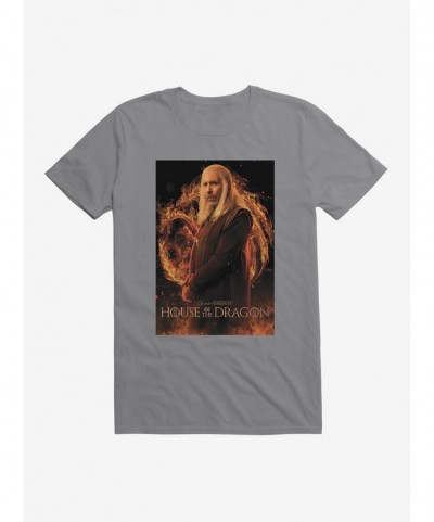 Crazy Deals House Of The Dragon Viserys I Targaryen T-Shirt $6.50 T-Shirts