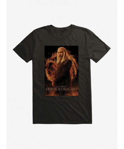 Crazy Deals House Of The Dragon Viserys I Targaryen T-Shirt $6.50 T-Shirts