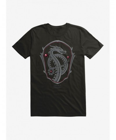 Festival Price House of the Dragon Serpent Silhouette T-Shirt $6.31 T-Shirts