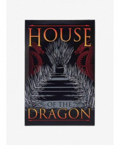 Huge Discount House Of The Dragon Iron Throne Canvas Wall Decor $19.17 Others