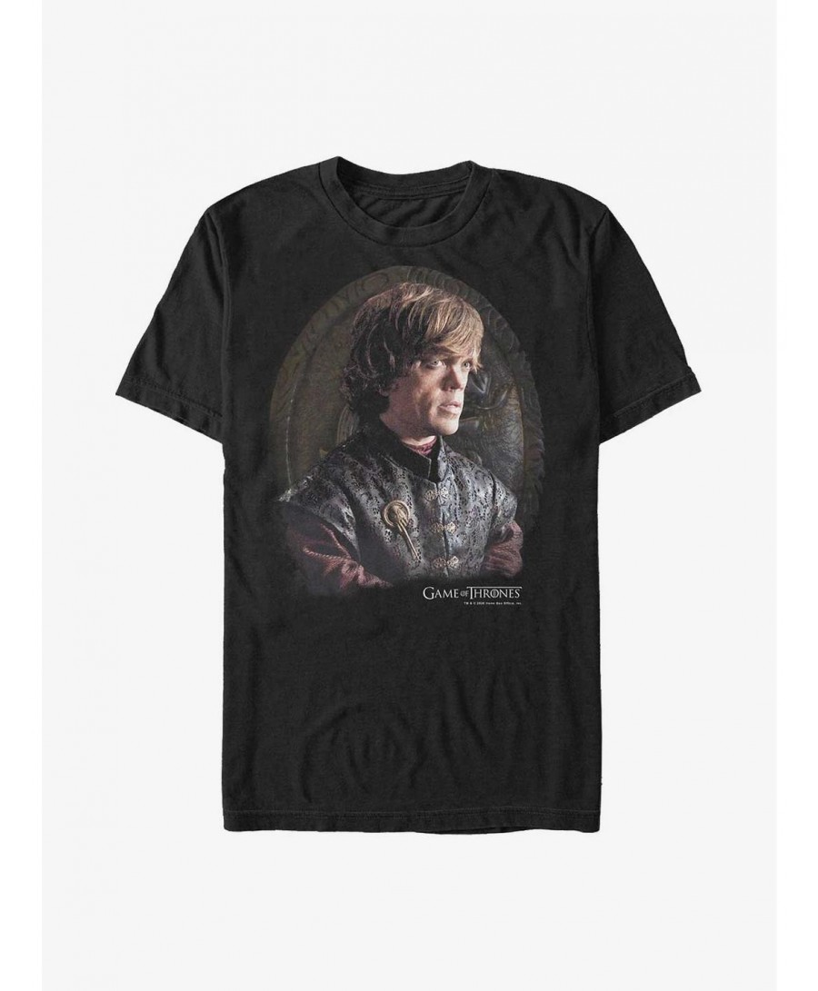 Trendy Game Of Thrones Tyrion Lannister Photo T-Shirt $7.07 T-Shirts