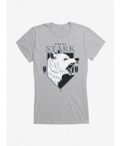 Clearance Game Of Thrones House Stark Direwolf Girls T-Shirt $7.97 T-Shirts