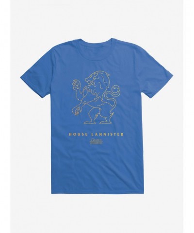 Pre-sale Game Of Thrones Lannister Sigil T-Shirt $7.65 T-Shirts