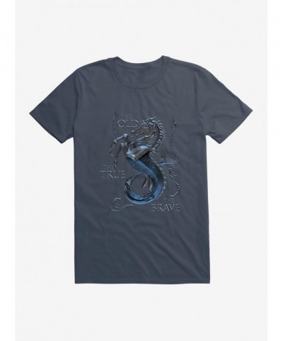 Pre-sale Discount House Of The Dragon The True, The Old, The Brave House Velaryon T-Shirt $8.80 T-Shirts