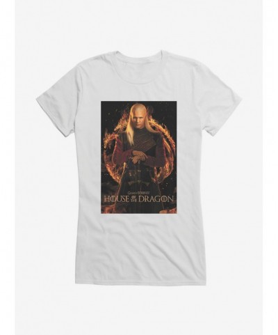 Cheap Sale House Of The Dragon Daemon Targaryen Girls T-Shirt $8.17 T-Shirts