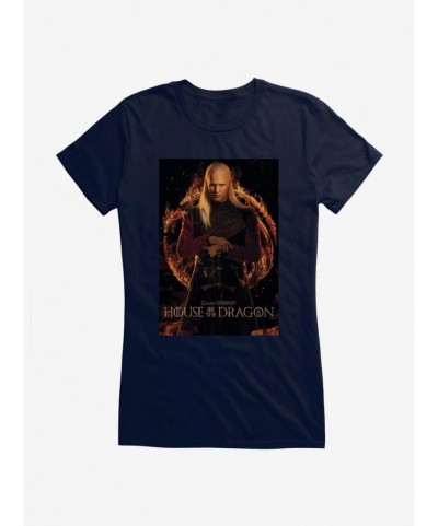 Cheap Sale House Of The Dragon Daemon Targaryen Girls T-Shirt $8.17 T-Shirts