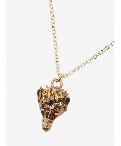 Value for Money House Of The Dragon Gold Dragon Necklace $5.36 Necklaces