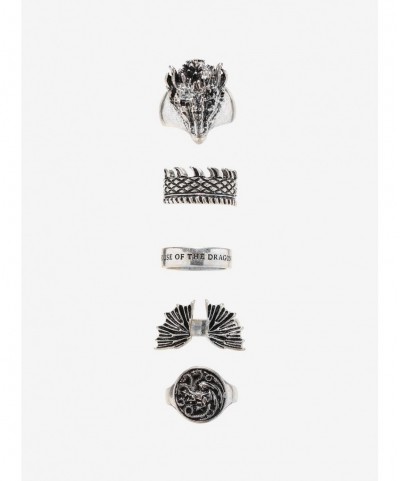 High Quality House Of The Dragon Targaryen Dragon Ring Set $6.26 Others