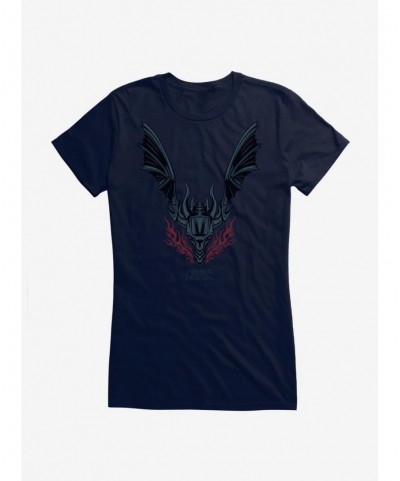 Seasonal Sale House of the Dragon Horned Dragon Girls T-Shirt $7.17 T-Shirts