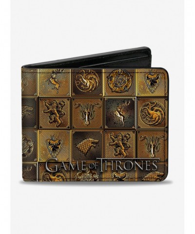 Unique Game of Thrones House Sigil Bifold Wallet $7.52 Wallets