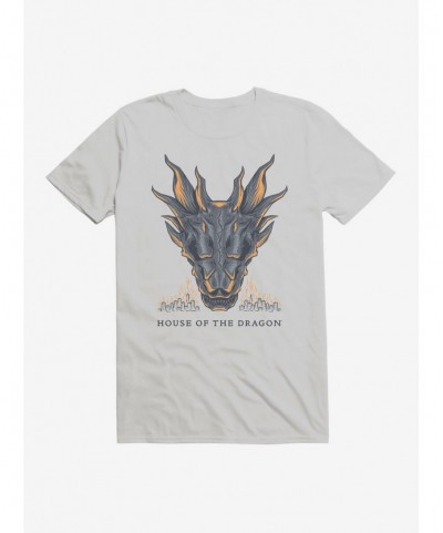 Cheap Sale House of the Dragon Burning Fire T-Shirt $5.93 T-Shirts