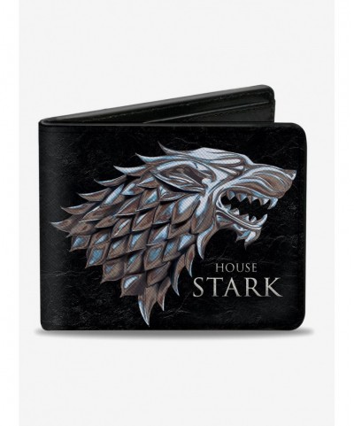 Huge Discount Game of Thrones House Stark Sigil Bifold Wallet $7.52 Wallets