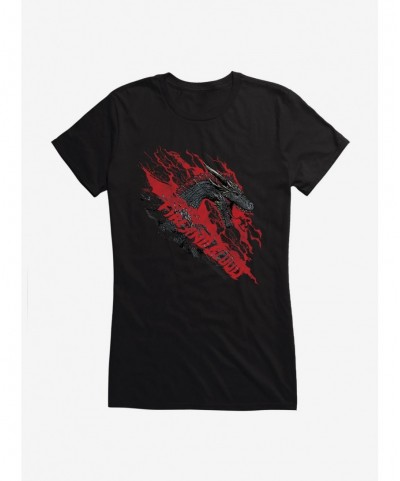 Hot Sale Game Of Thrones Fire And Blood Girls T-Shirt $7.97 T-Shirts