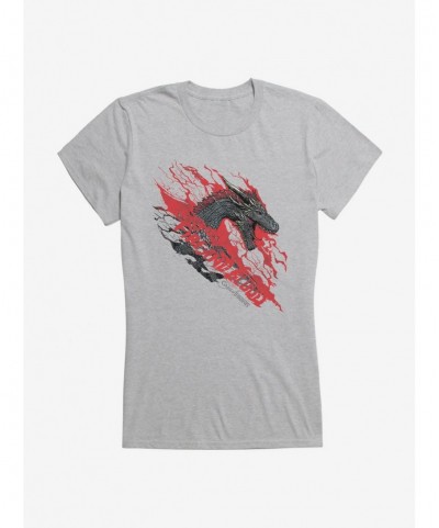 Hot Sale Game Of Thrones Fire And Blood Girls T-Shirt $7.97 T-Shirts